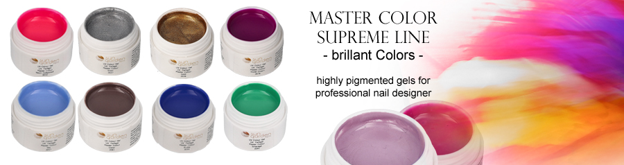 Master Color Supreme Line - highly pigmented gels