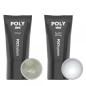Mobile Preview: Poly Acryl Gel Set  clear und super white 2x 30g in der Tube - Acrylgel KLAR und Super Weiß