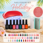 Preview: UV Nail Polish Set "Holiday" - Gel Lack Starterset
