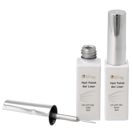 Nail Polish Nail Liner Silver 8ml – Präziser Nailart-Lack für feine Linien & Designs