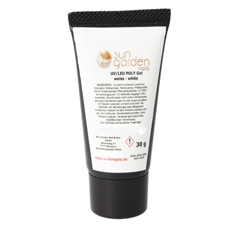 UV Poly Gel 30 g – Blanco