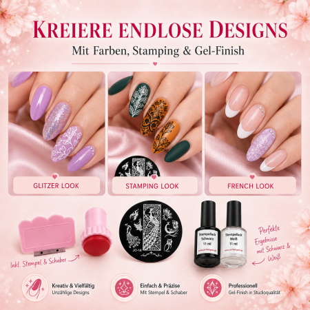 UV Gel Starterset MIAMI - Nagelstudio Set