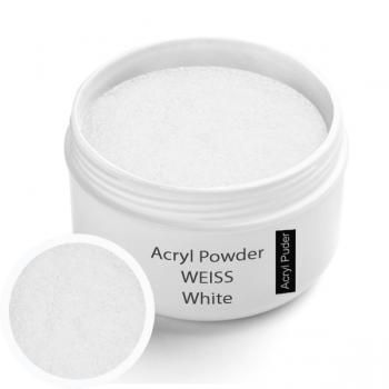 Acrylic powder white 30g  incl. incl. Acrylic Brush cat