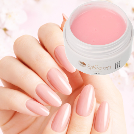 UV Gel Set Milky Pink, Milky White, Natural Nude 3 x 30ml UV/LED curing builder gel for nail design and nail art - Builder Gel