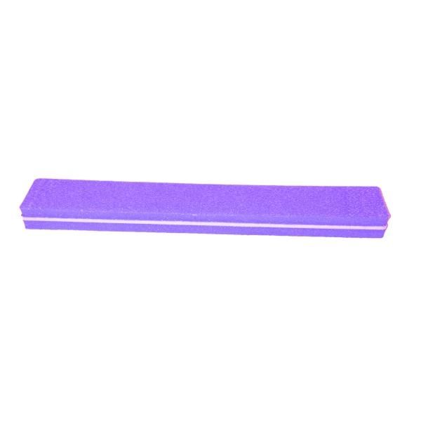 10 piece Buffer File Purple - Width Straight - Nail Salon Buffer File - 100/180 Grit - Professional Buffer Nail File