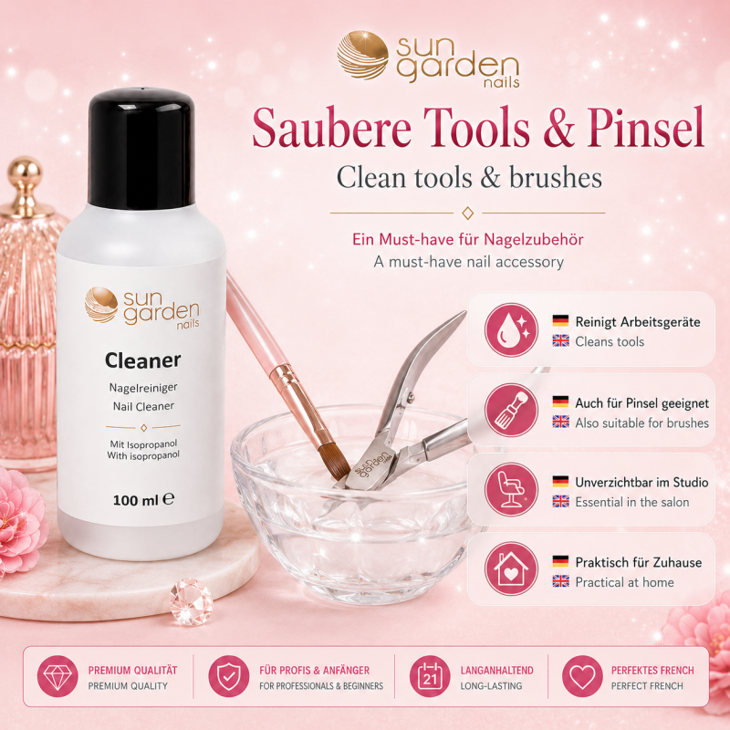 100 ml de nettoyant pour ongles Cleaner