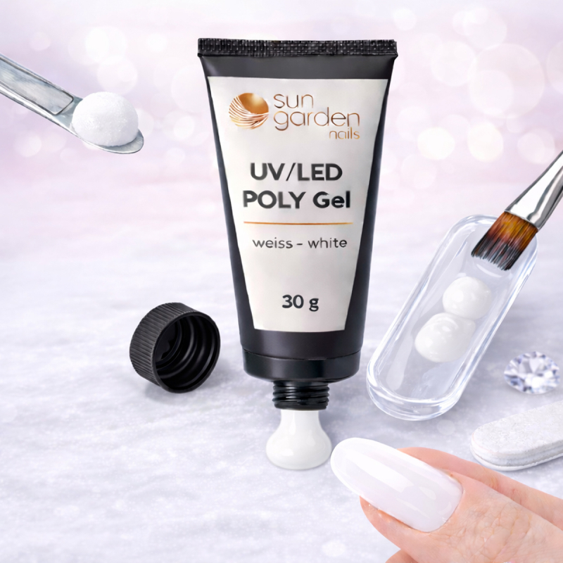 UV Poly Gel 30 g – Blanco