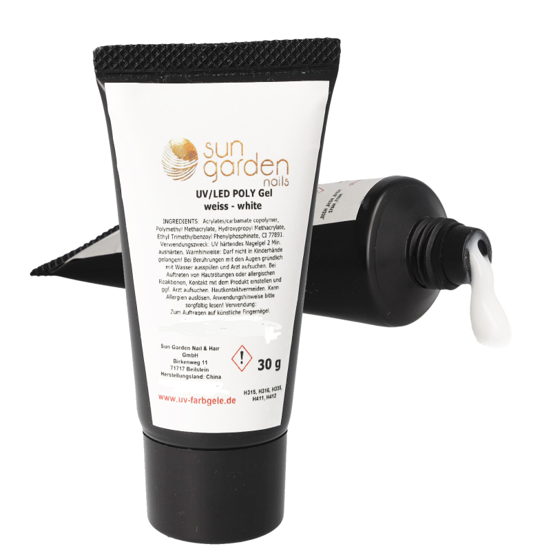 UV Poly Gel 30 g – Blanco