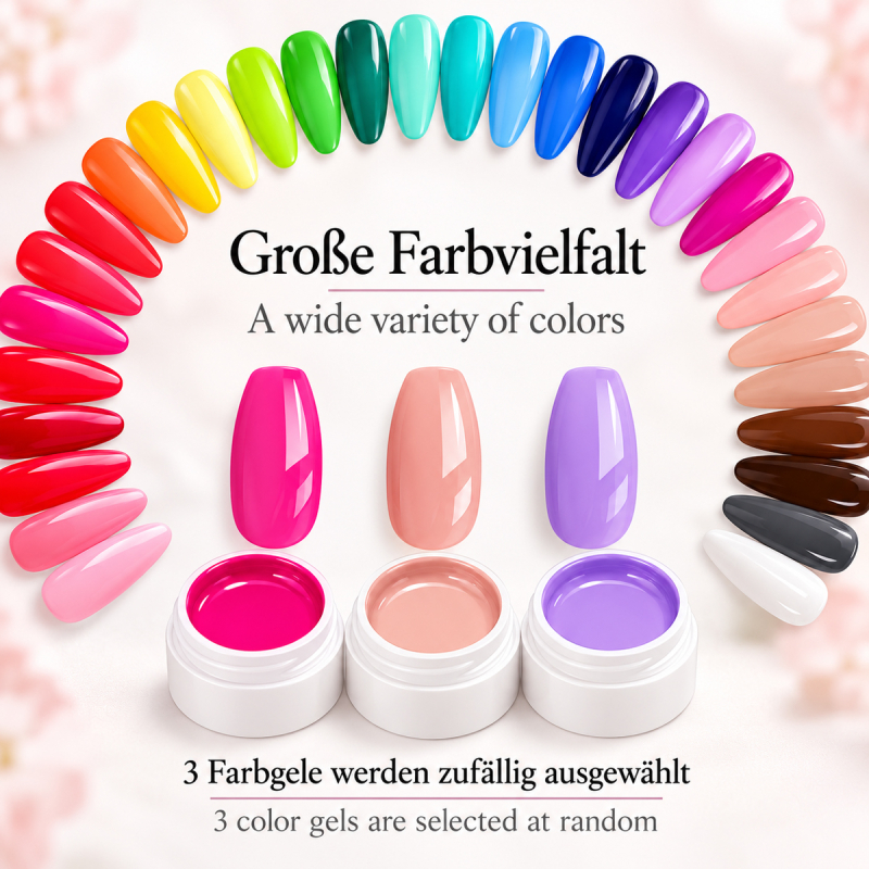 Set iniziale di gel UV STARLIGHT + dispositivo UV