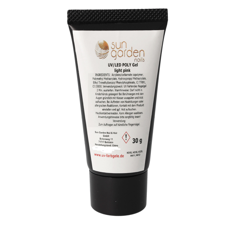 UV-Poly Gel - Light Pink 30 g