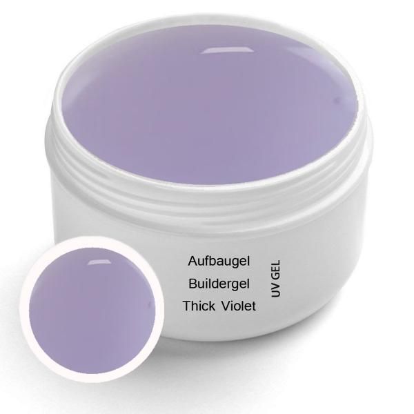 UV Builder Gel  Thick - Violet 30ml  incl. 3 pcs. Brush set