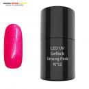 LED/UV Gellack, Hybrid Polish,  52 Strong Pink 6 ml
