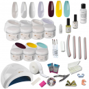 Nail Studio Starter Set Queensland uv gel color UV/LED combi Lamp - professional nail kit