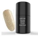 UV/LED  Quick Finish Gel Gold Dust 5 ml