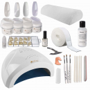 Starter set nail with hand rest