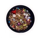 Nail Art Juwelen Strass Steine Mix Nr.09 - Strasssteine - Pailletten - Perlen